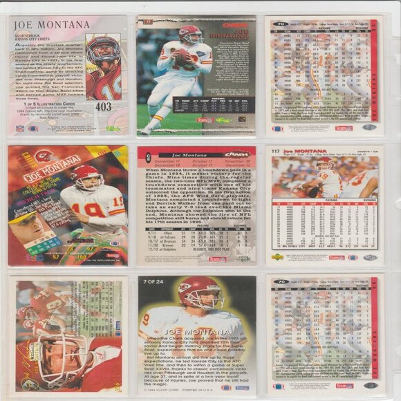 Football Cards Box Pack Lot Of 150 - Picture 7 of 9